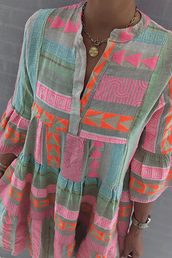 Belize - Bohemian Ibiza stijl tuniek jurk
