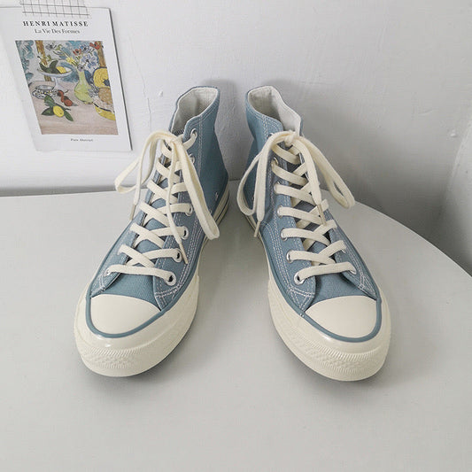 Omarosa - Canvas damessneakers met hoge top
