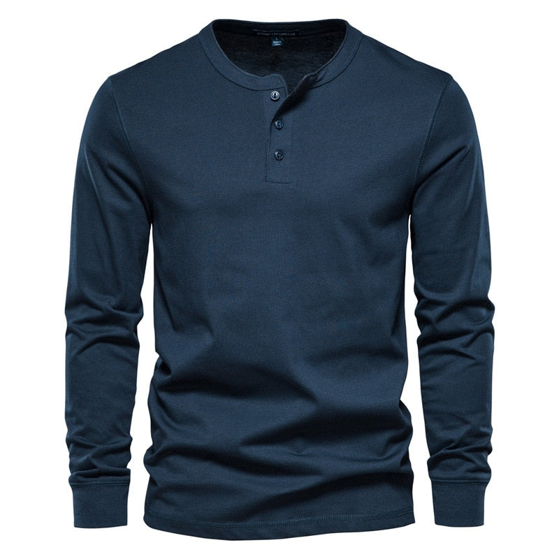 Laird - Casual longsleeve ronde hals