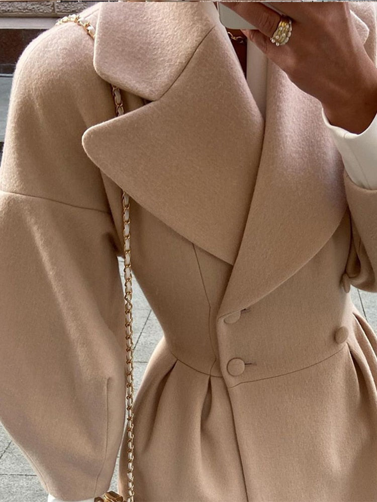 Ventura - Trenchcoat met dubbele riemen voor dames