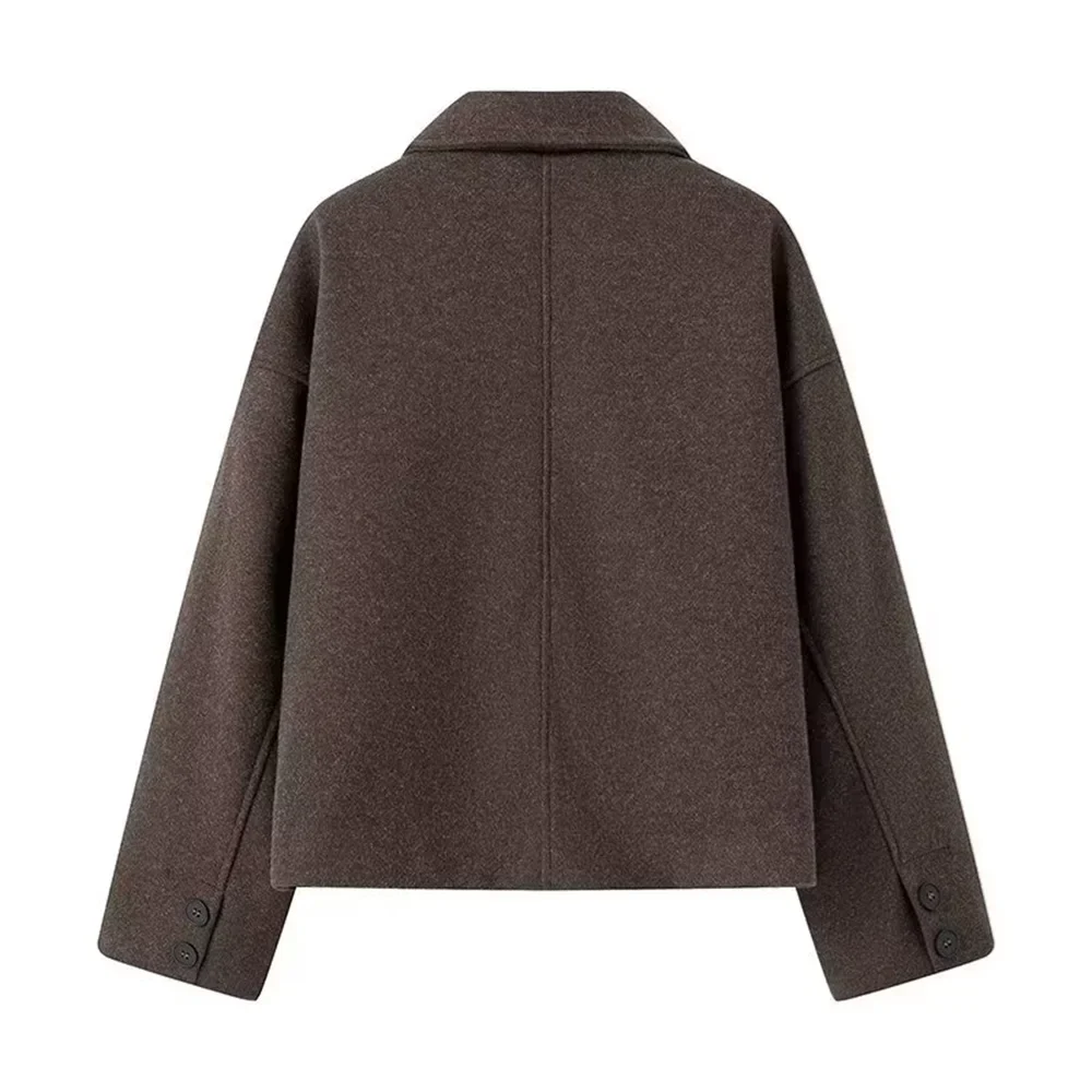 Orlie - Damesblazer van tijdloze wol met knoopsluiting