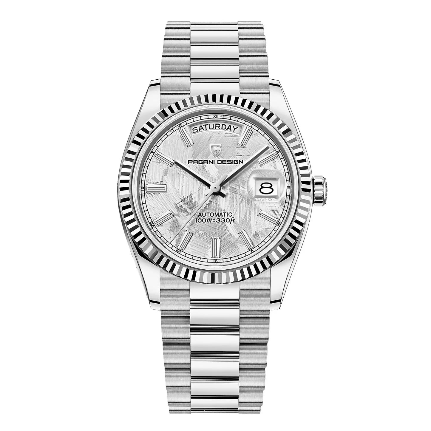 Automatisch herenhorloge van roestvrij staal