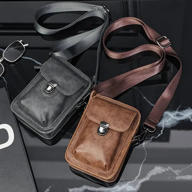 Cedric - Vintage crossbody tas voor mannen