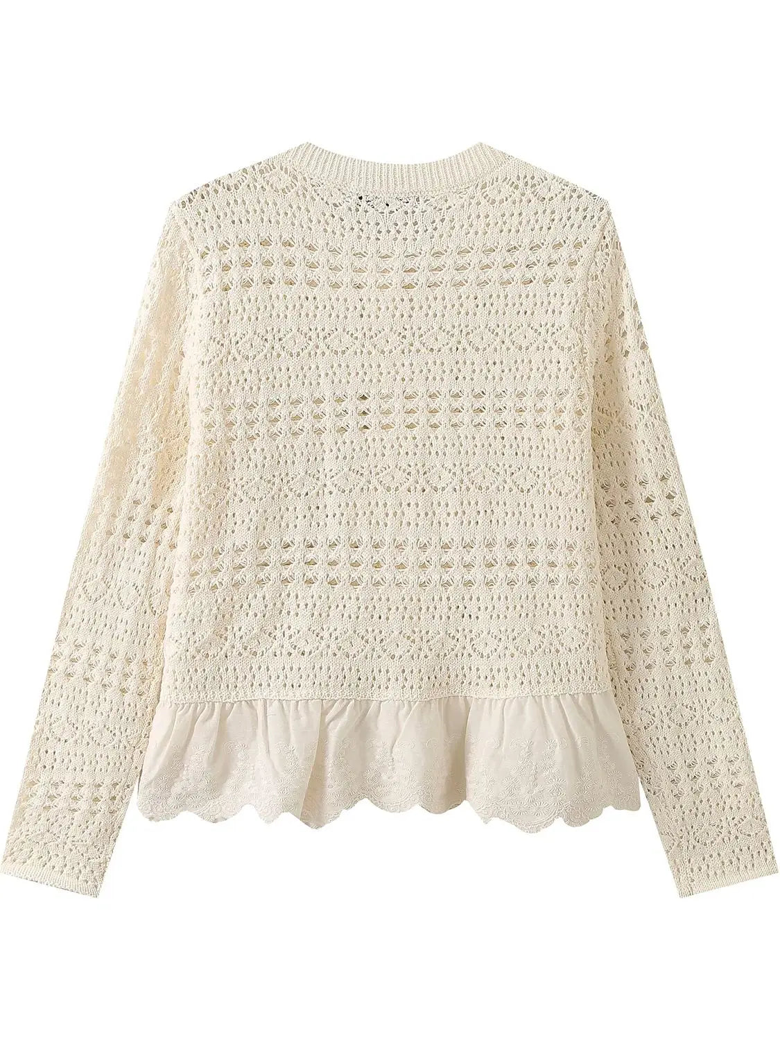 Lettie - Dames retro gebreide trui