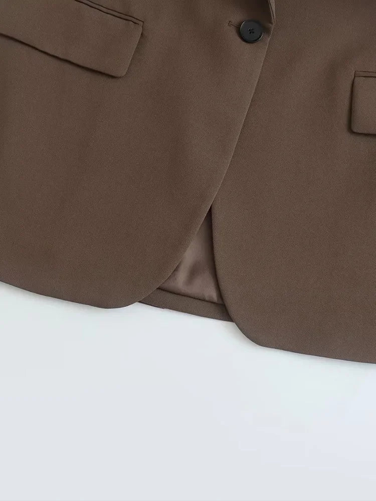 Josel - Damesblazer met één knoop