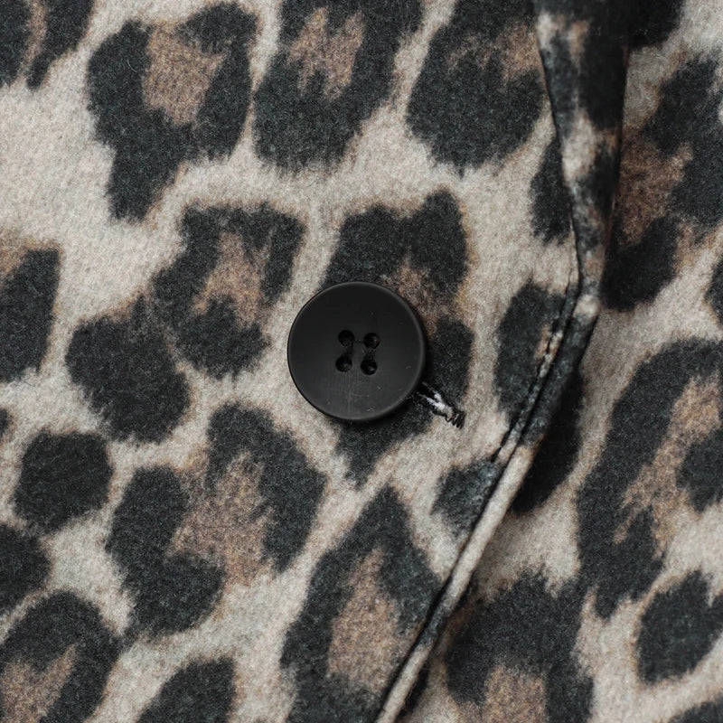 Safra - Elegante luipaardblazer voor dames