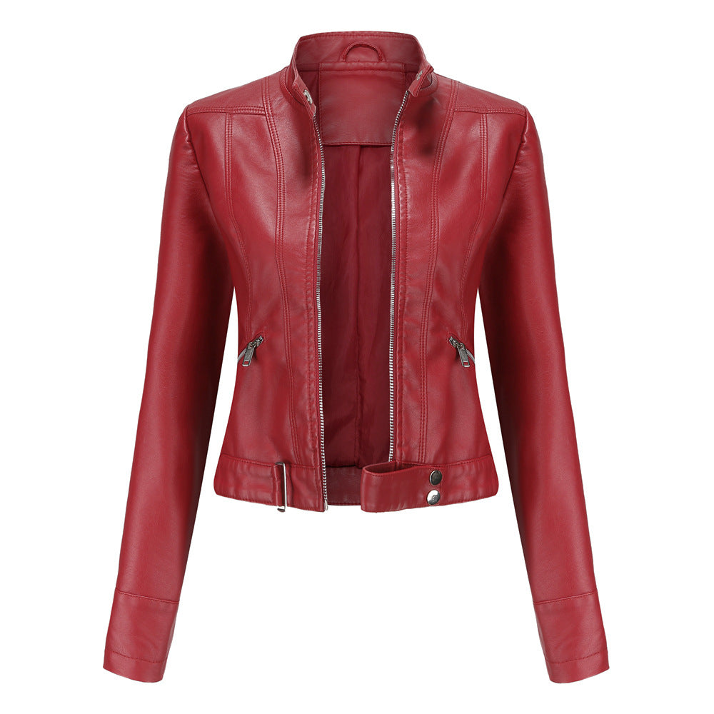 Selah - Faux leren Moto jas voor dames