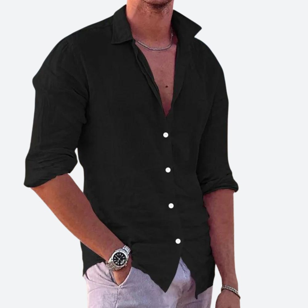 Gerardo | Casual shirt met lange mouwen