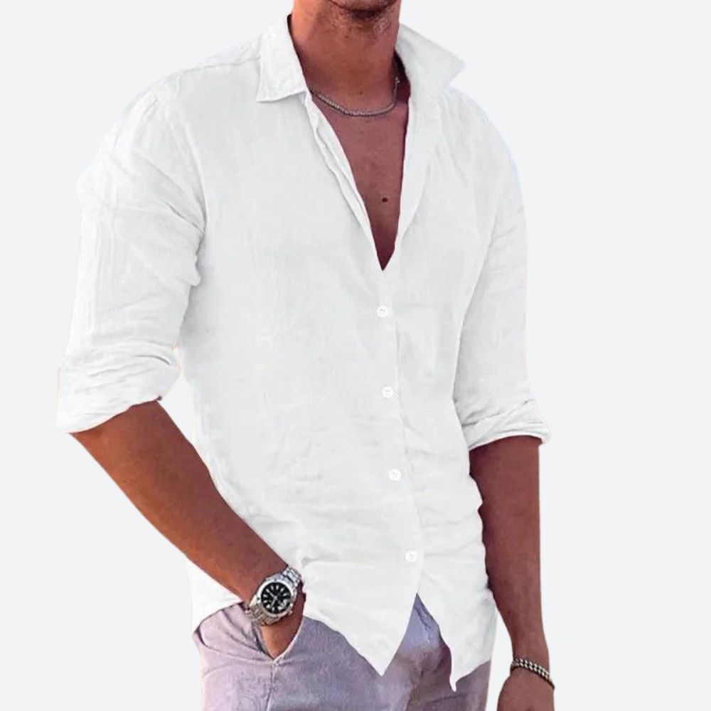 Gerardo | Casual shirt met lange mouwen