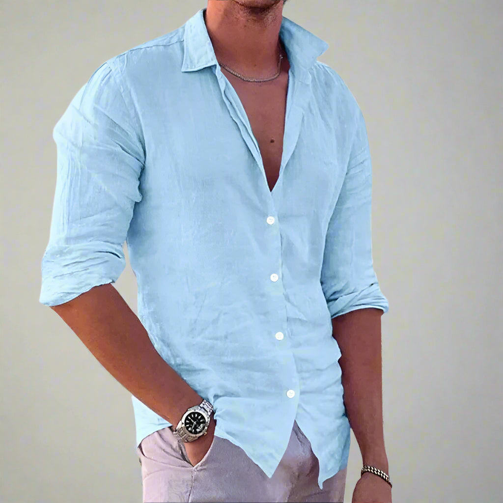 Gerardo | Casual shirt met lange mouwen