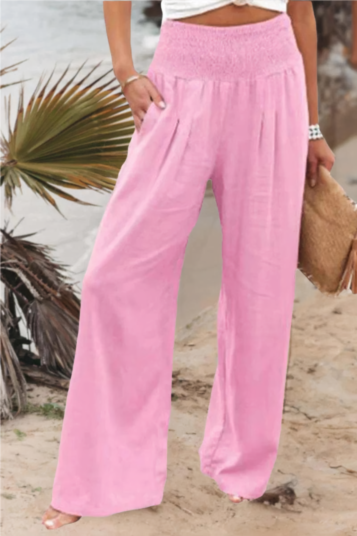 Theresa - Hooggesneden broek voor dames