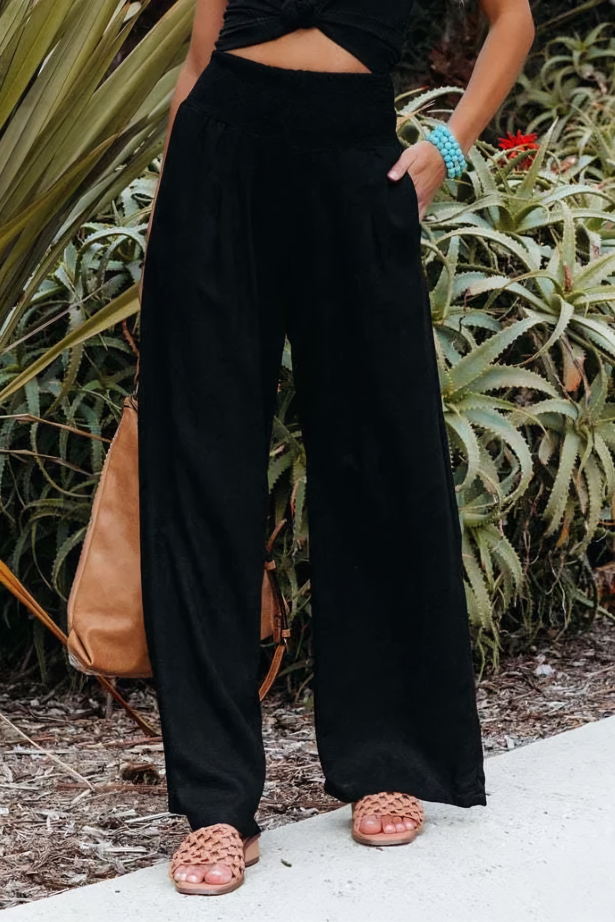 Theresa - Hooggesneden broek voor dames