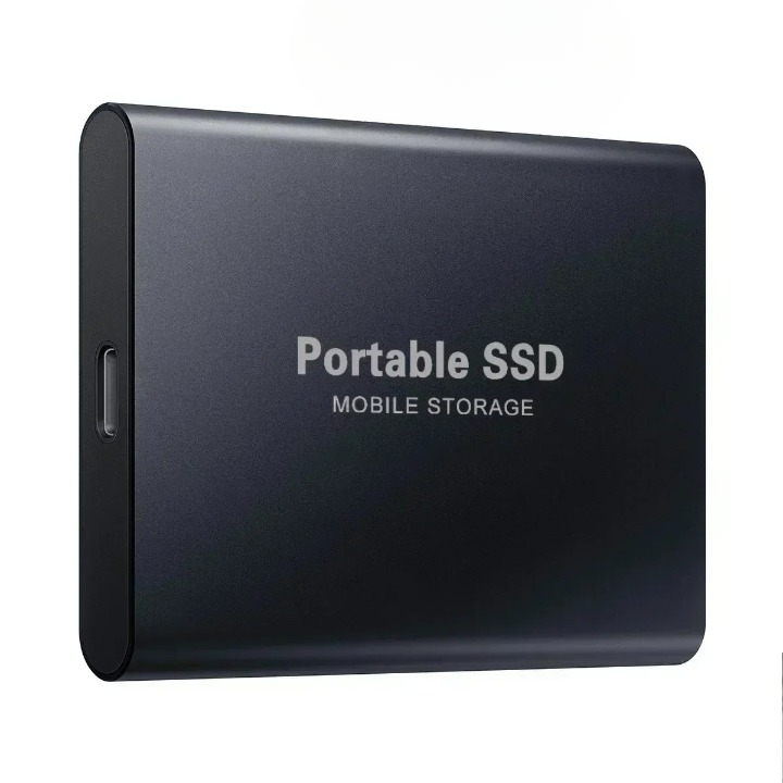 Hoge capaciteit 128TB draagbare SSD met USB-C
