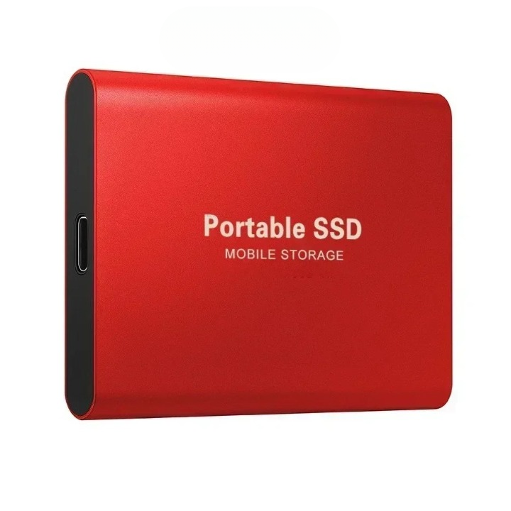 Hoge capaciteit 128TB draagbare SSD met USB-C