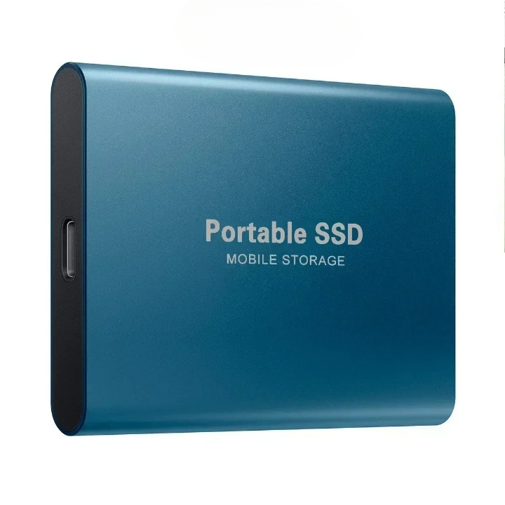 Hoge capaciteit 128TB draagbare SSD met USB-C