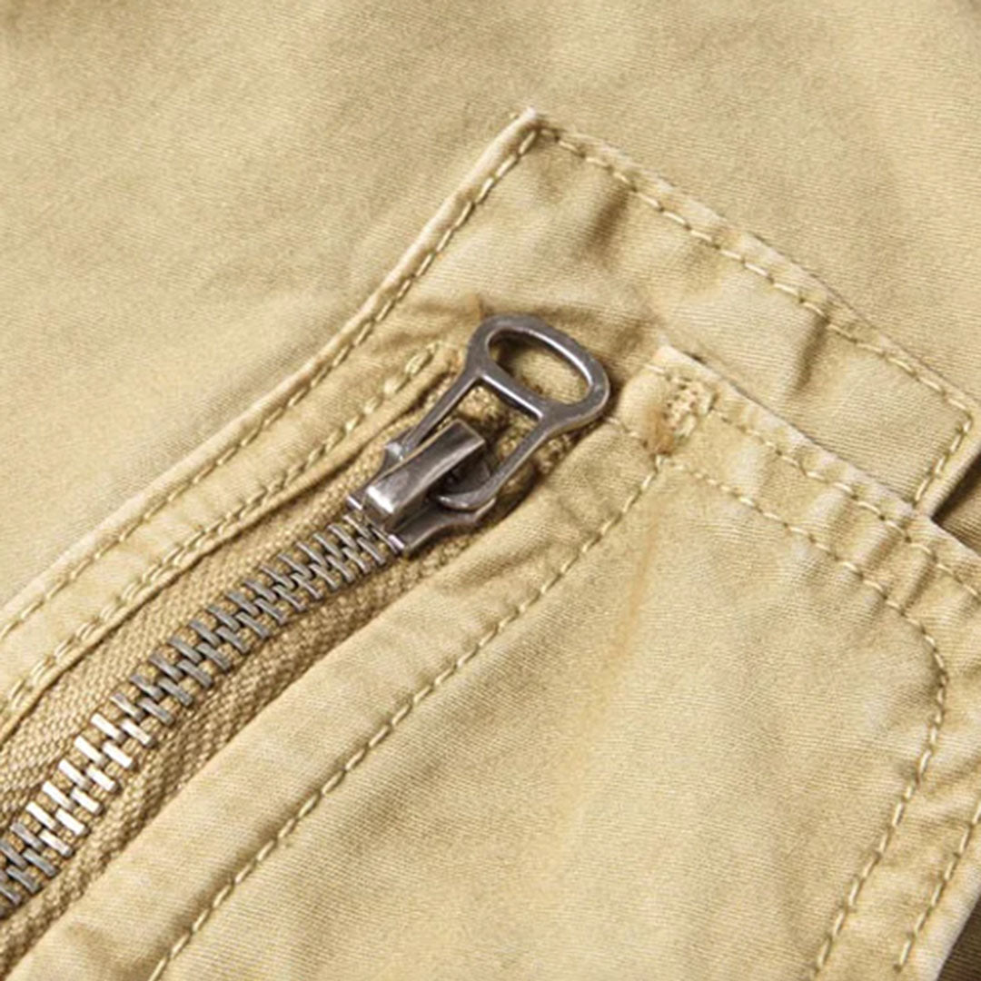 Omad - Lange cargo broek met zakken voor mannen