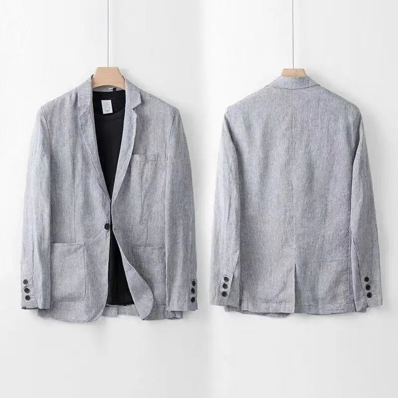Roderic - Heren set met casual colbert en rechte broek