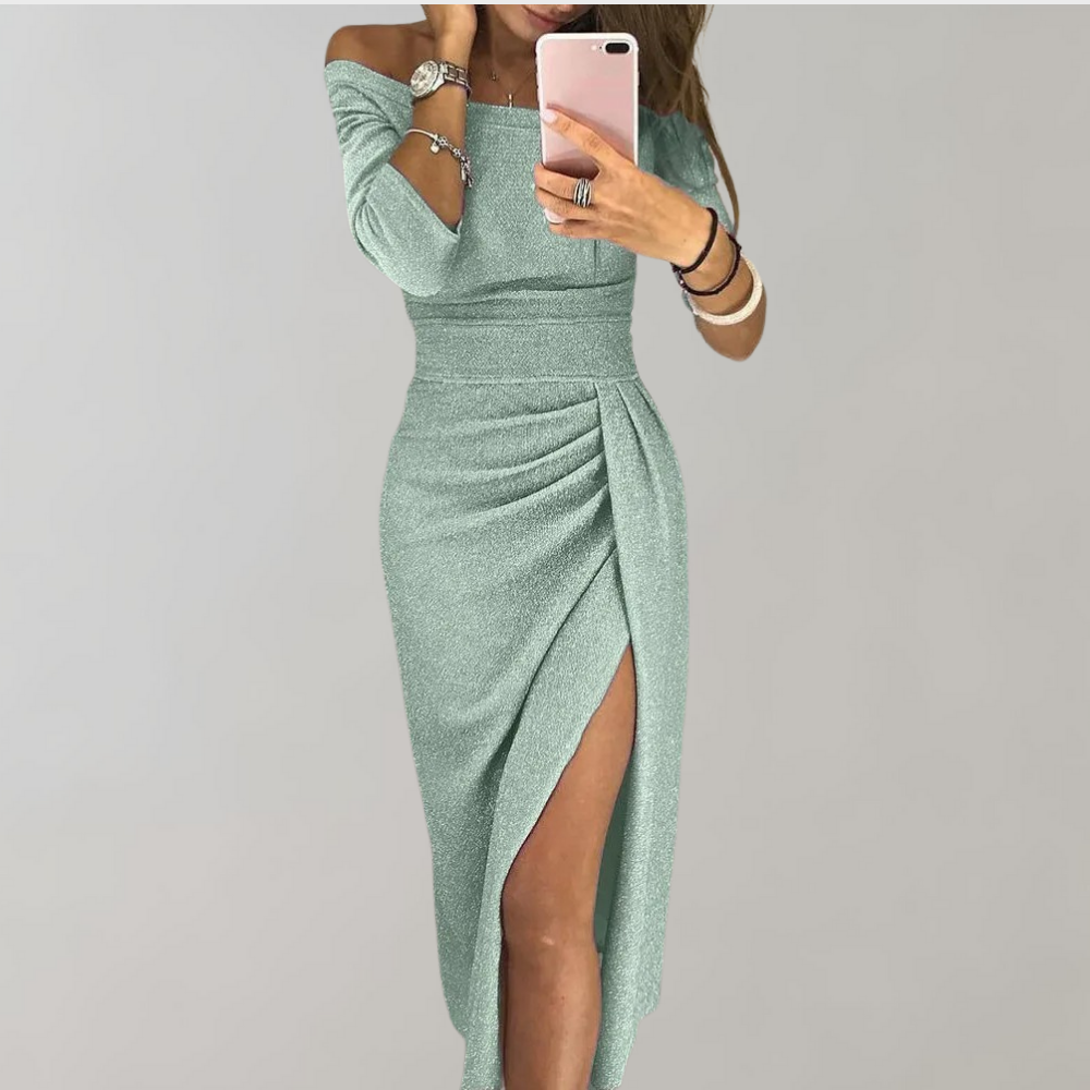 Sidonie | Off-shoulder bodycon jurk