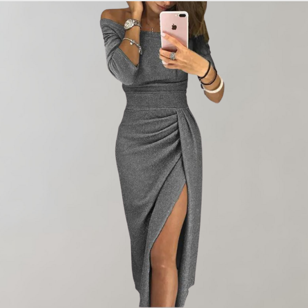 Sidonie | Off-shoulder bodycon jurk