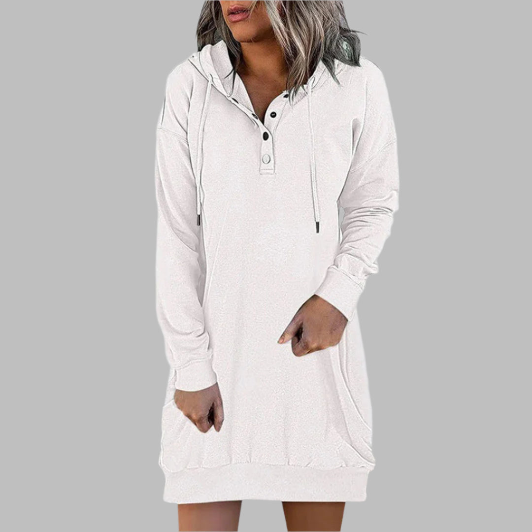 Alarice - Jurk met capuchon voor vrouwen