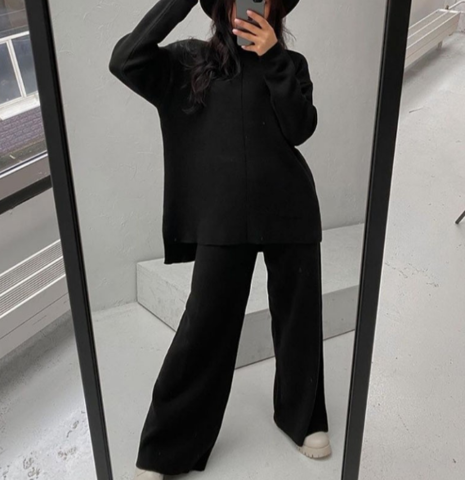 Peaches - Relaxed fit tweedelige loungeset voor dames