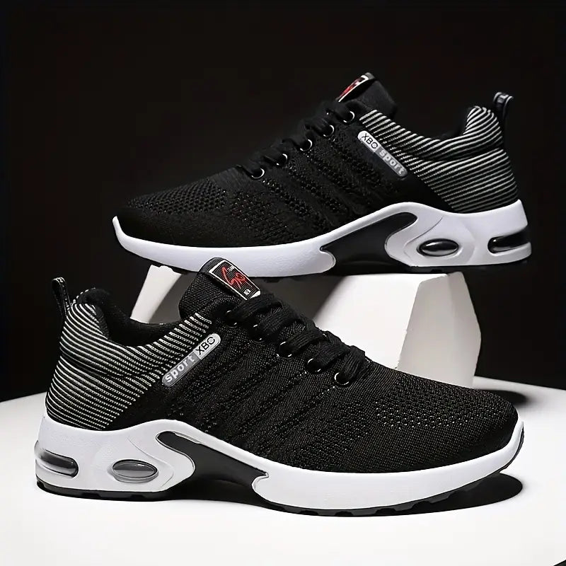 Alarich - Herensneaker met dempende zool en ademend bovenwerk