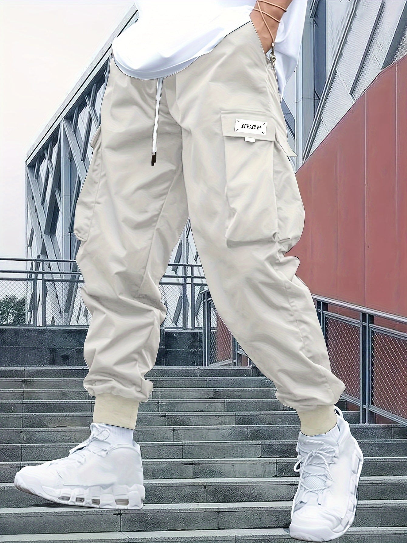 Aatos - Urban cargo jogger broek met zakken voor mannen
