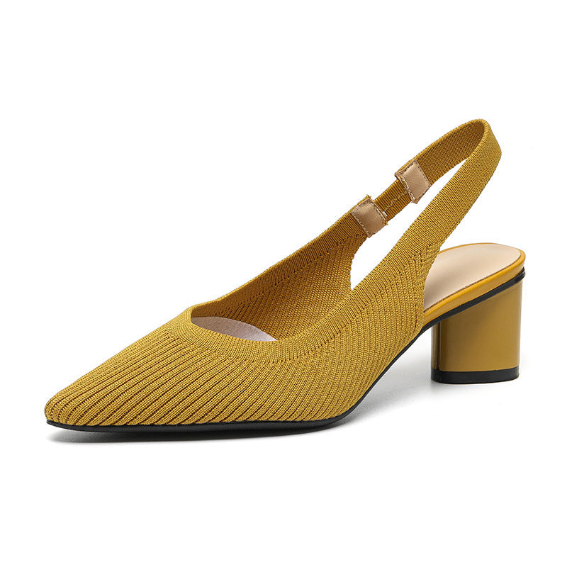 Ursuline | Slingback hak met puntige neus