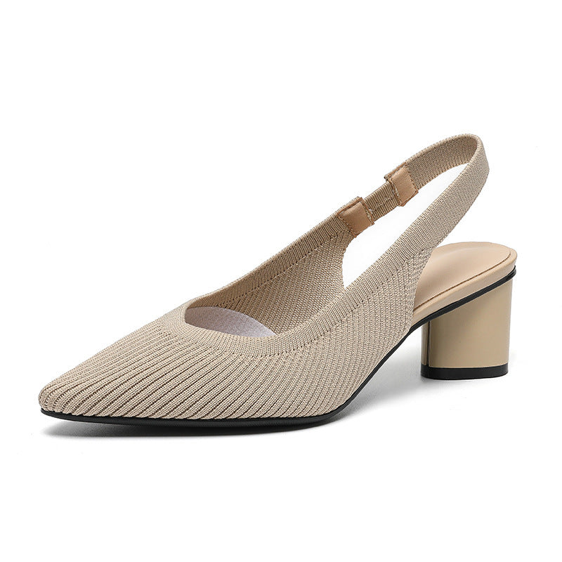 Ursuline | Slingback hak met puntige neus