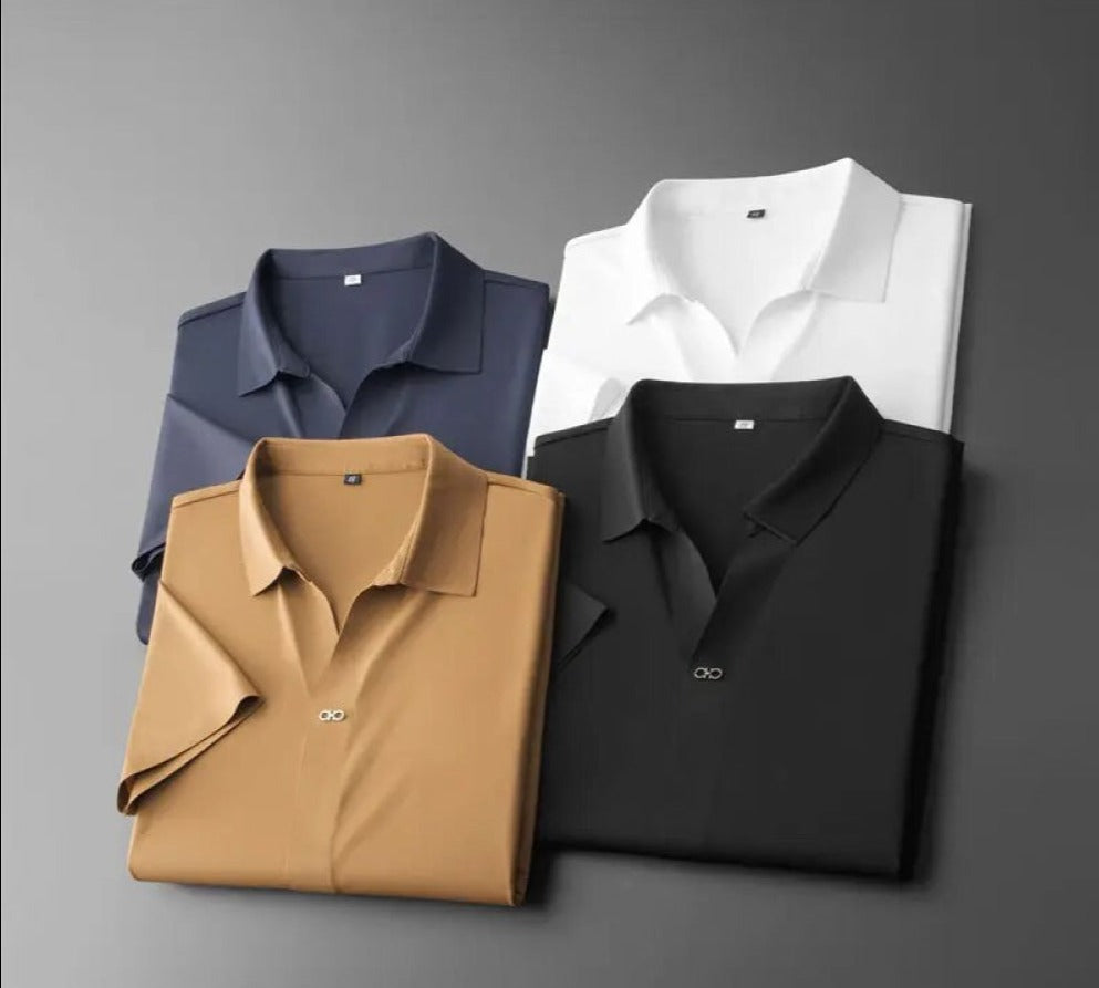 Luxe tweedelige set mannen polo pantalon