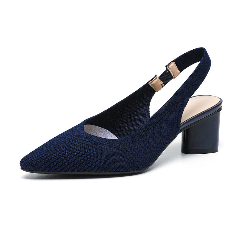 Ursuline | Slingback hak met puntige neus