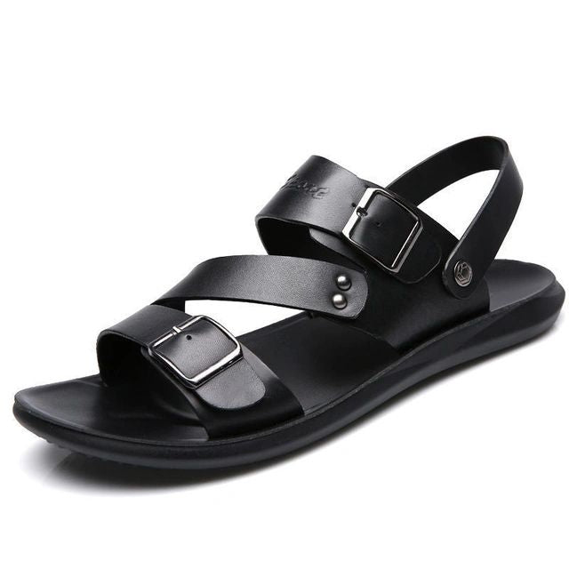 Snorri | Heren sandalen met dubbele gespsluiting