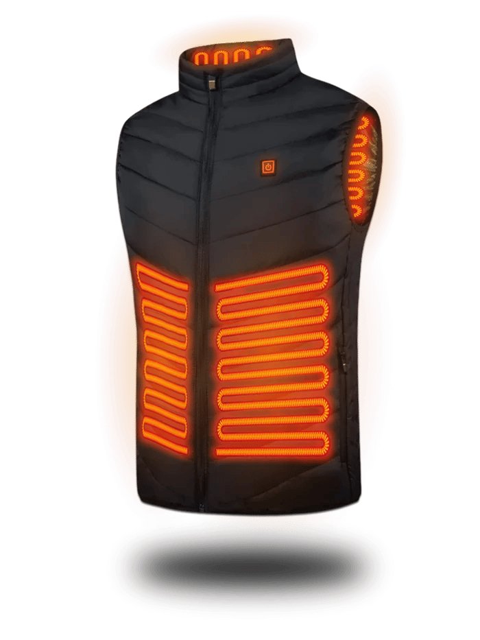 Fifer - Unisex verwarmd vest met verstelbare temperatuur