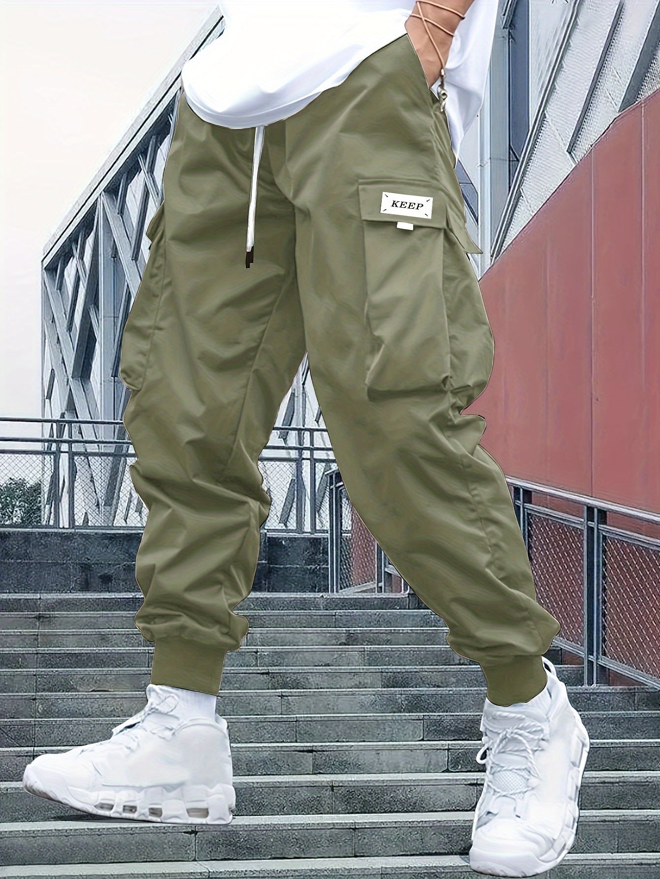 Aatos - Urban cargo jogger broek met zakken voor mannen