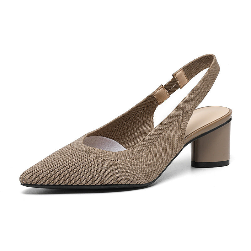 Ursuline | Slingback hak met puntige neus