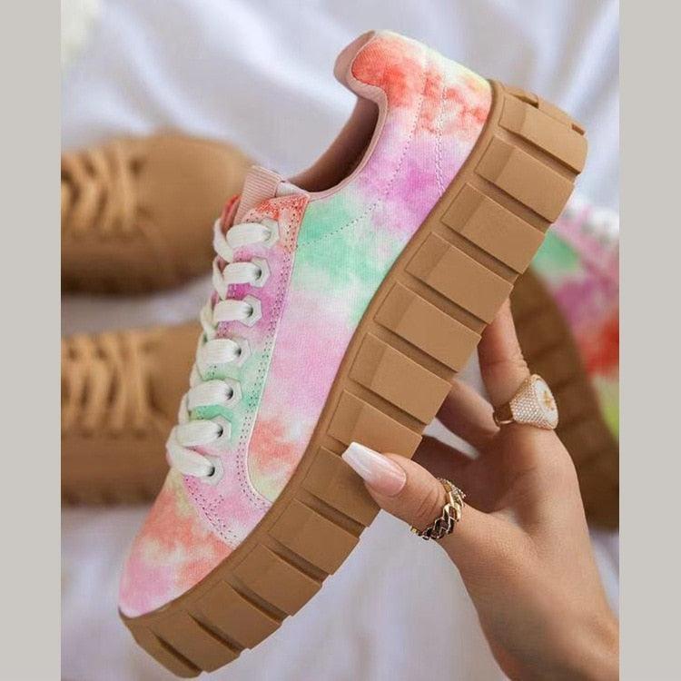 Priscilla - Chunky damessneakers