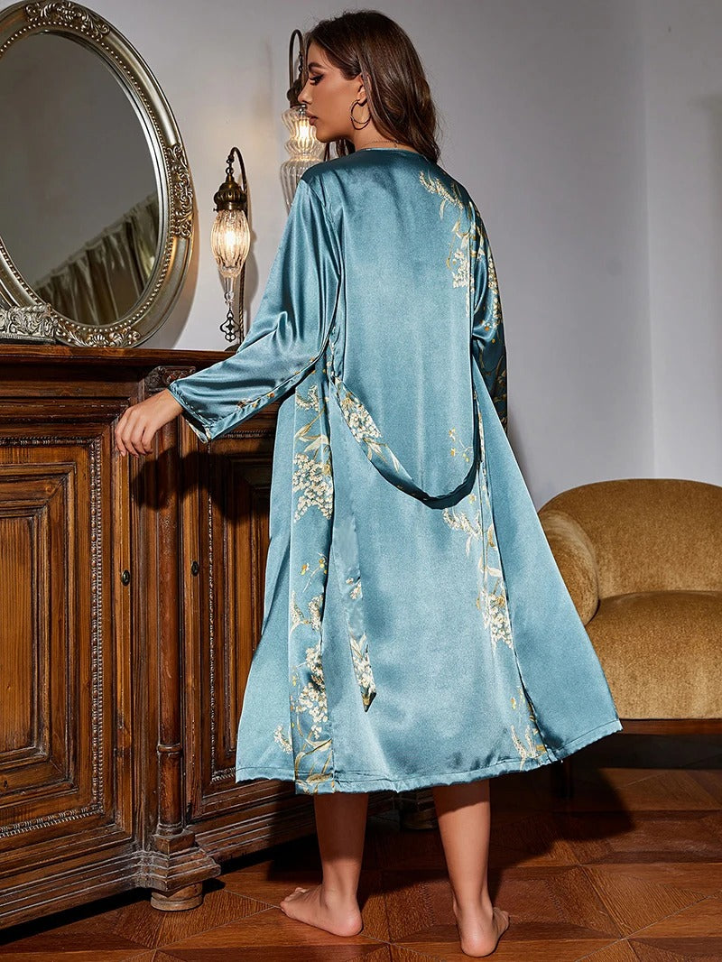 Shairee | Elegante nachtjapon en badjas