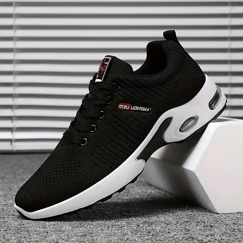 Alarich - Herensneaker met dempende zool en ademend bovenwerk