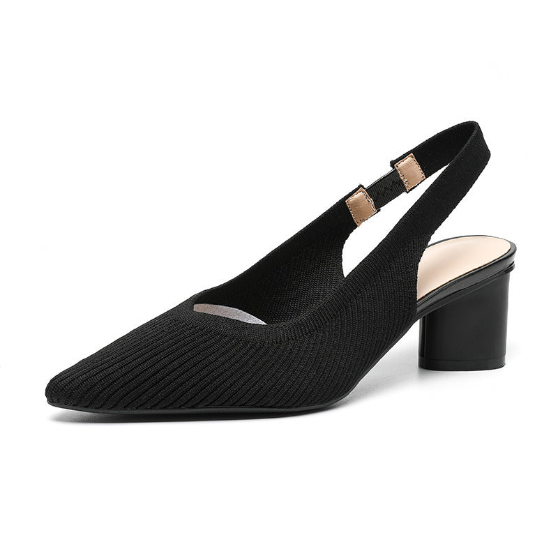 Ursuline | Slingback hak met puntige neus