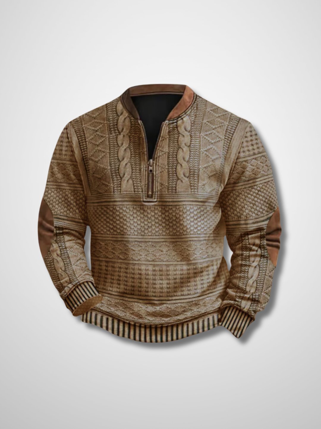 Wolf - Sweater met ritssluiting voor heren