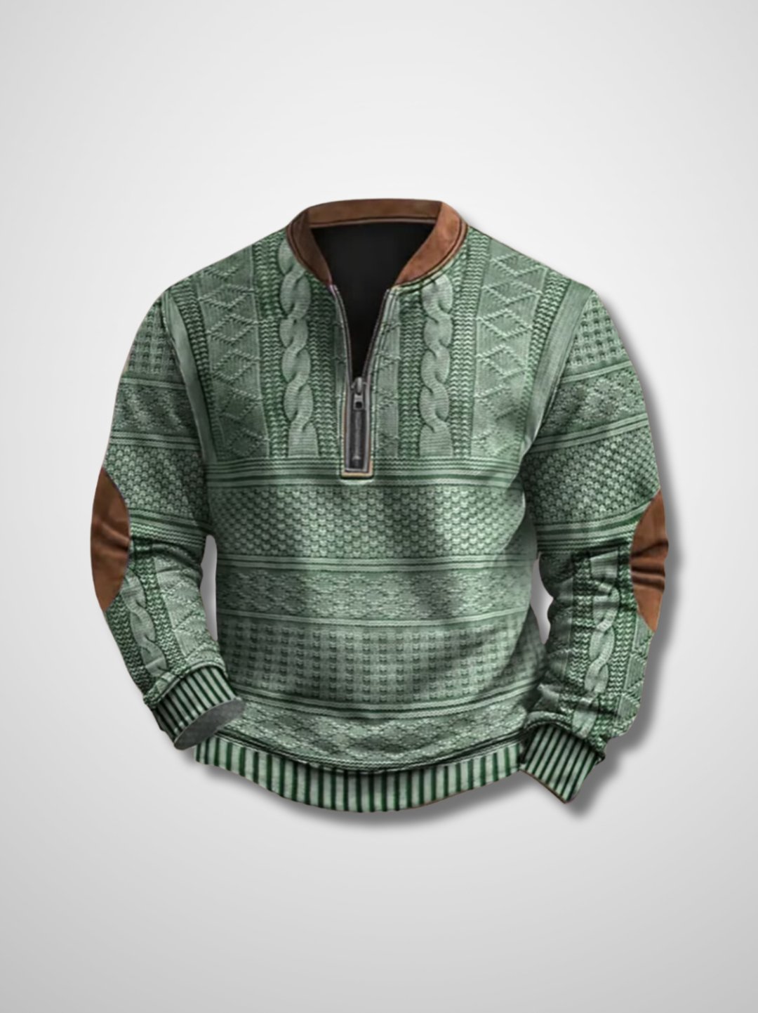 Wolf - Sweater met ritssluiting voor heren