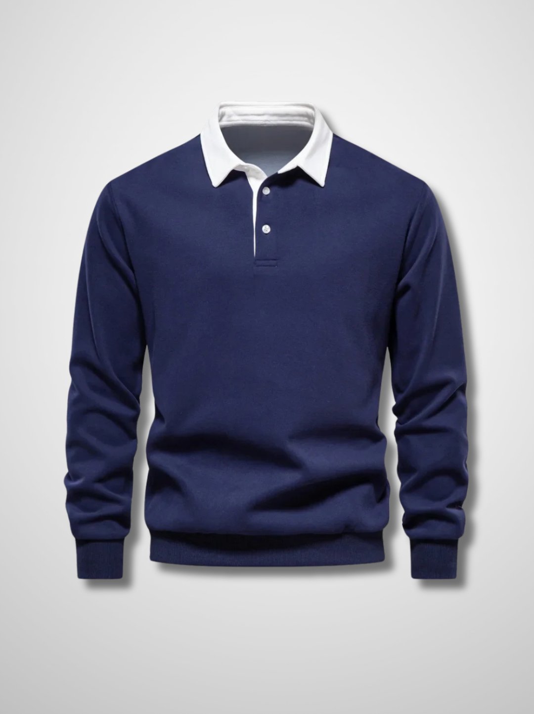 Dwight | Longsleeve polo trui voor heren