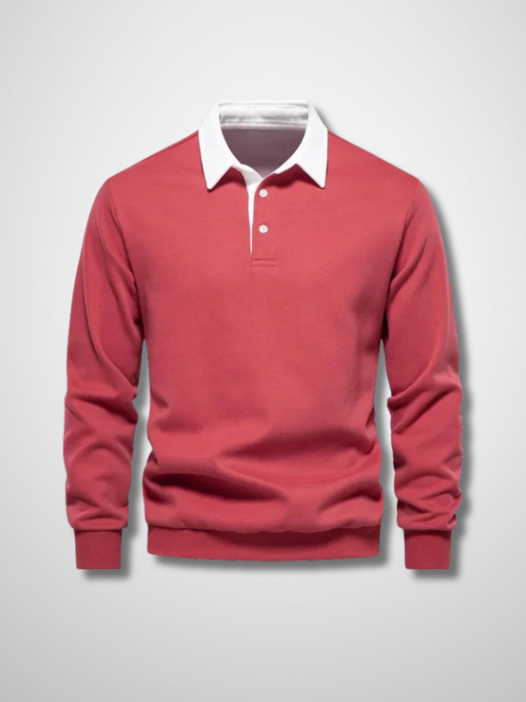 Dwight | Longsleeve polo trui voor heren