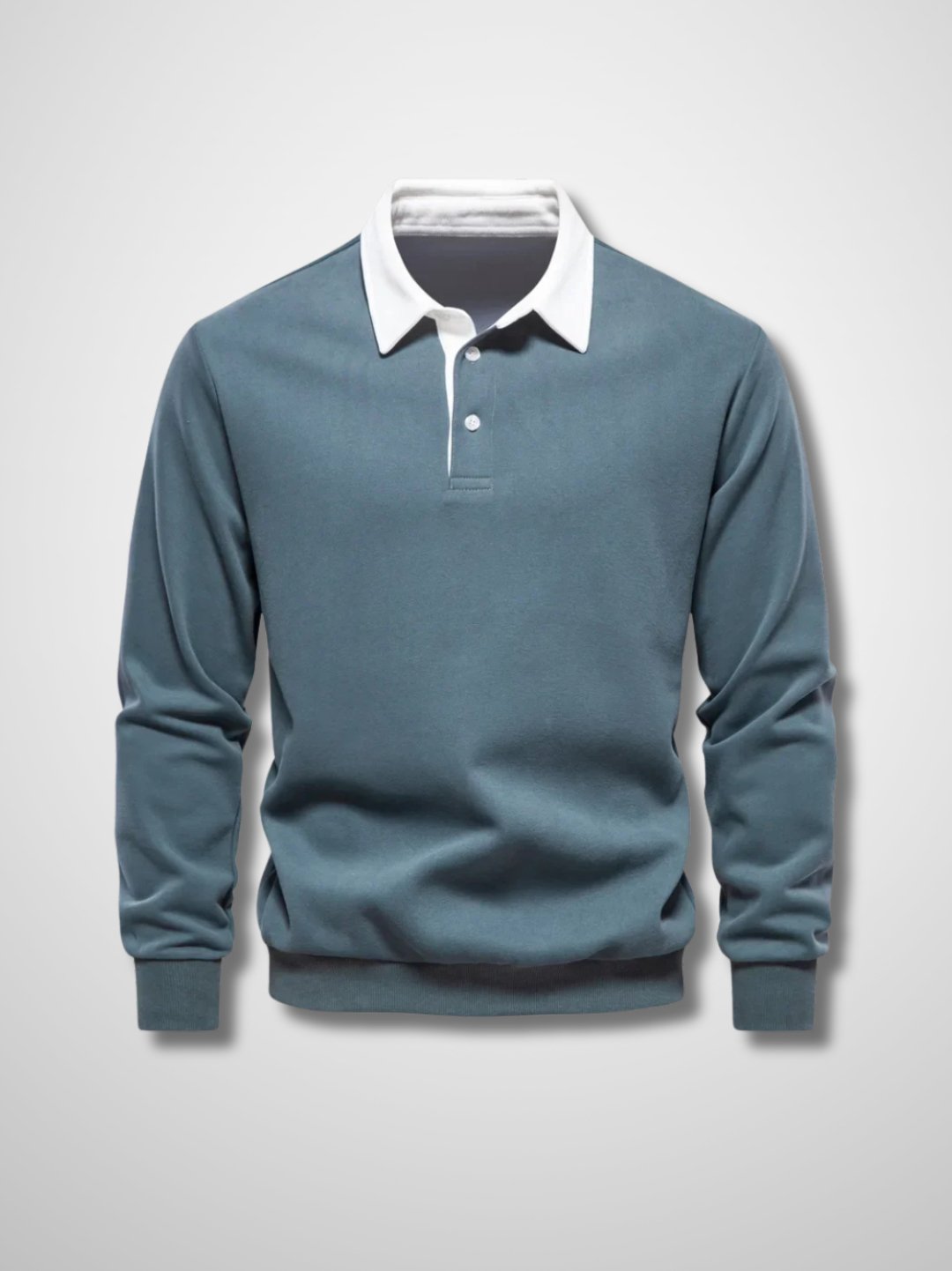 Dwight | Longsleeve polo trui voor heren
