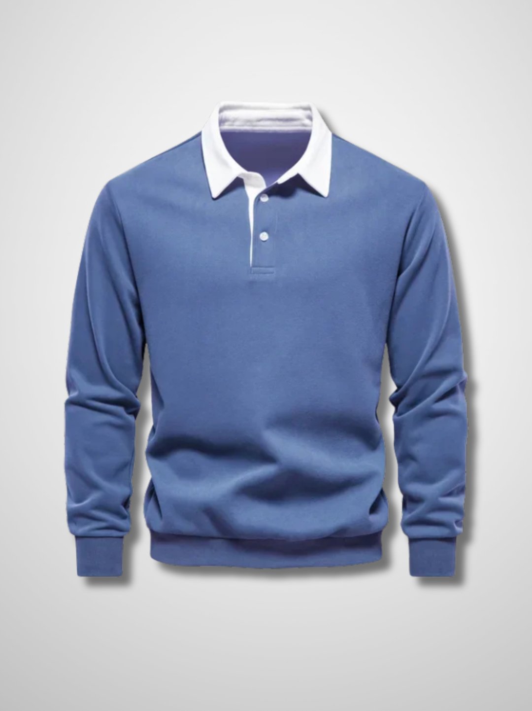 Dwight | Longsleeve polo trui voor heren