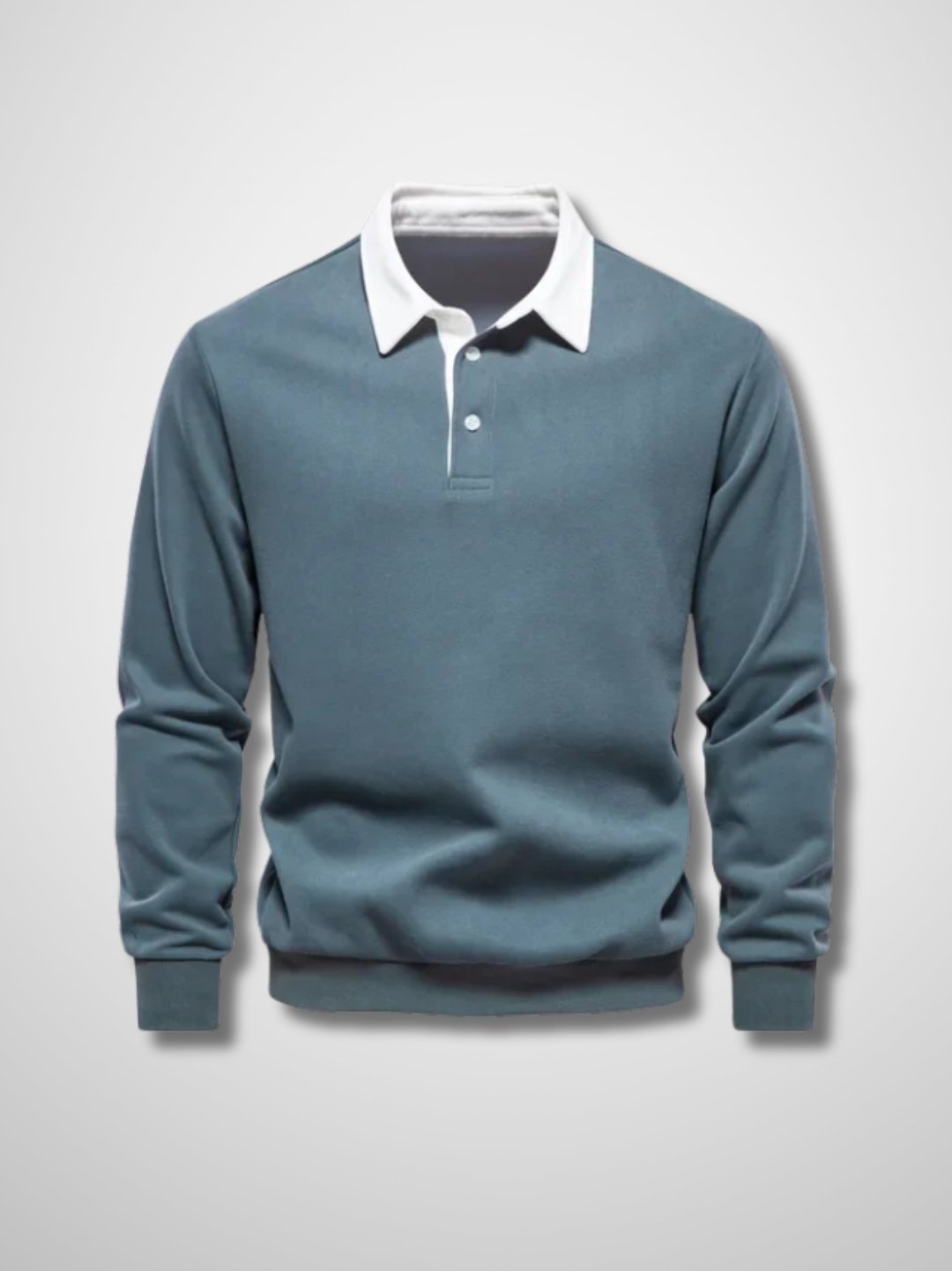 Dwight | Longsleeve polo trui voor heren