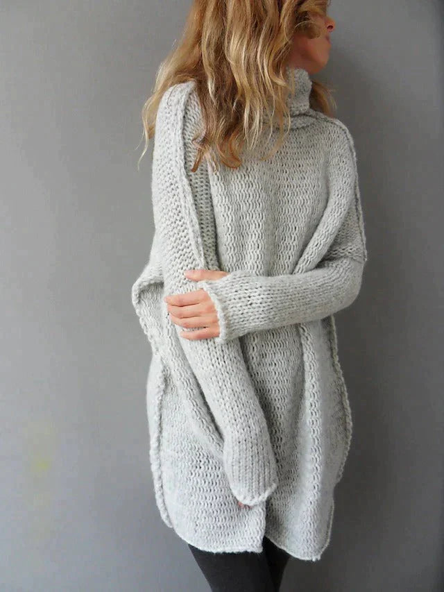 Carlita - Oversized Coltrui Gebreide Trui