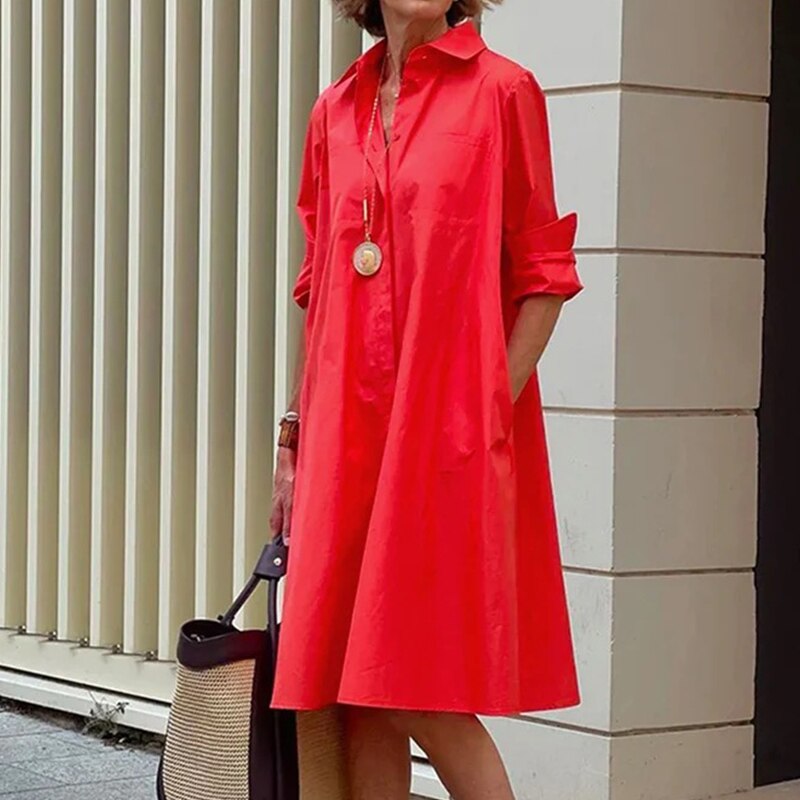 Lucille - Casual midi-jurk voor dames