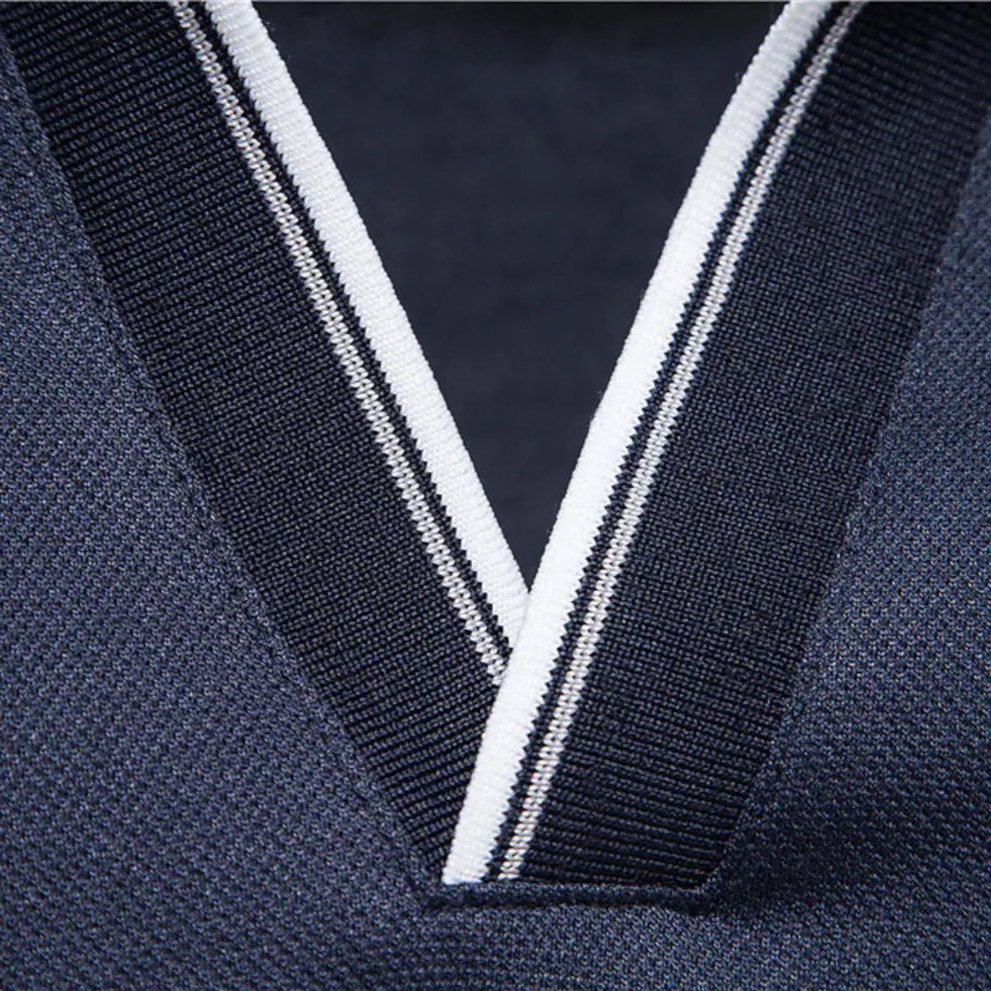 Gibbs | Poloshirt met open kraag