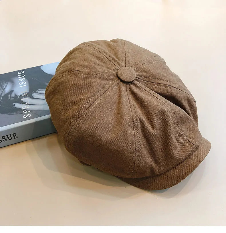 Chuck - Retro newsboy pet voor heren